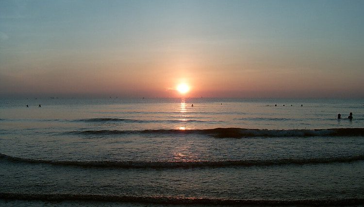 Dawn at Cua Lo, Vietnam.