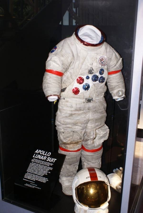 Astronaut suit from the Apollo mission