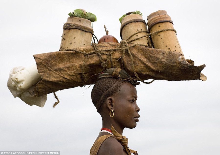 Bodi tribe women are attracted to men with big bellies.