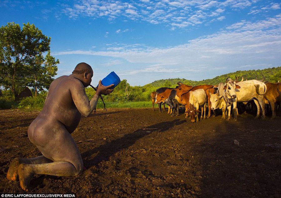 The Bodi tribe lives in a remote valley in Ethiopia.