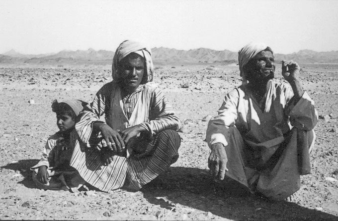 The Ababda nomadic tribes often pass through Bir Tawil,