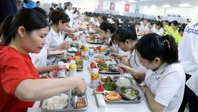 Workers' meal.