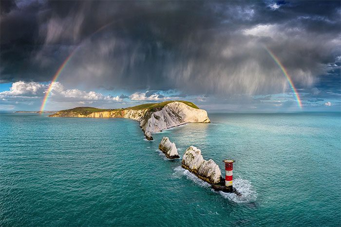 The photo "Rainy Afternoon at the Top of The Needles."