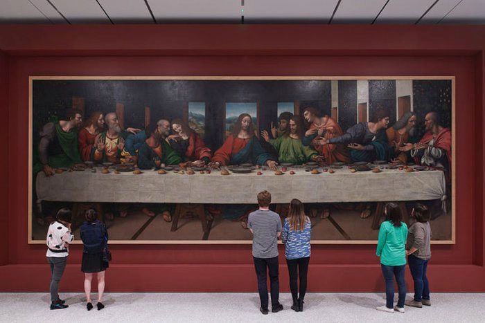 Copy of "The Last Supper" located at the Royal Academy of Arts in London