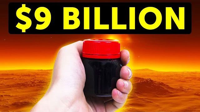 The price of a handful of Mars dust could reach 9 billion USD.