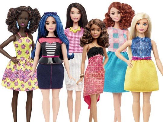 Diverse Barbie dolls receive support from customers