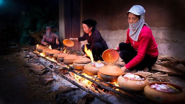 Braised fish from Vũ Đại village sells from 400 thousand to 2 million dong per pot.