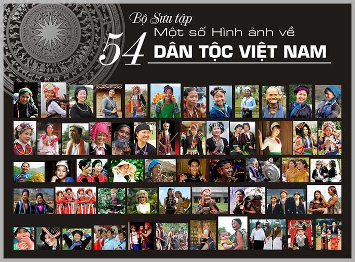 The number of ethnic groups in Vietnam currently is 54 brotherly ethnic groups.