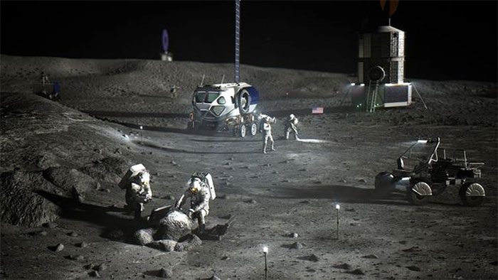 India, China, and the USA all plan to build bases on the Moon