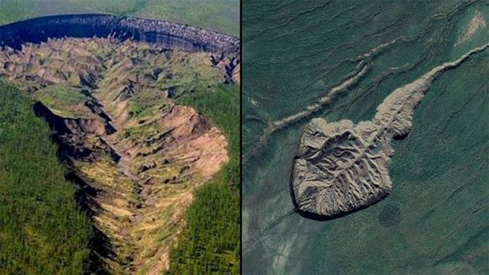 Batagaika is considered one of the largest death holes in the world.