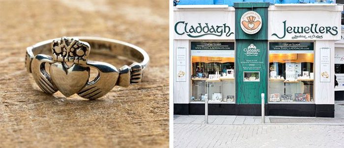 The tradition of Ireland revolves around a ring known as Claddagh.