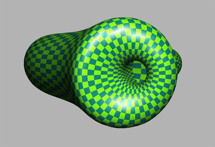 The Klein Bottle is a decoding device that uses the principles of gravity and air pressure.