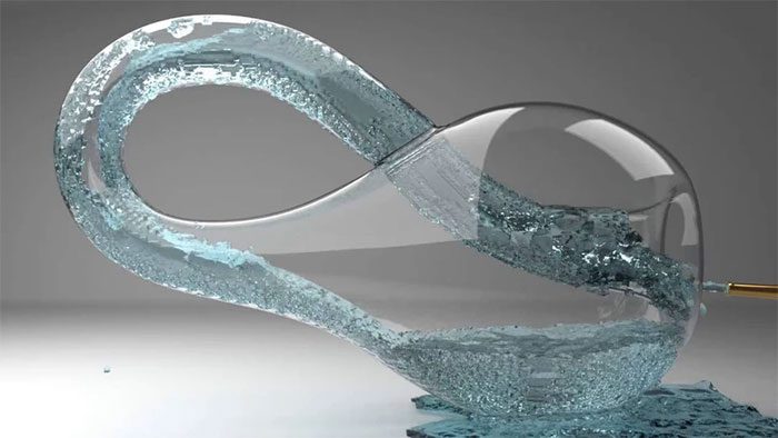 The Klein Bottle is used in physics to explain certain strange quantum mechanical phenomena.