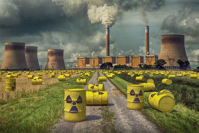 Nuclear pollution