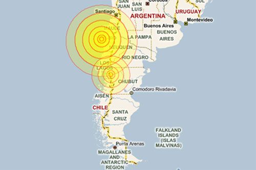 Earthquake in Chile