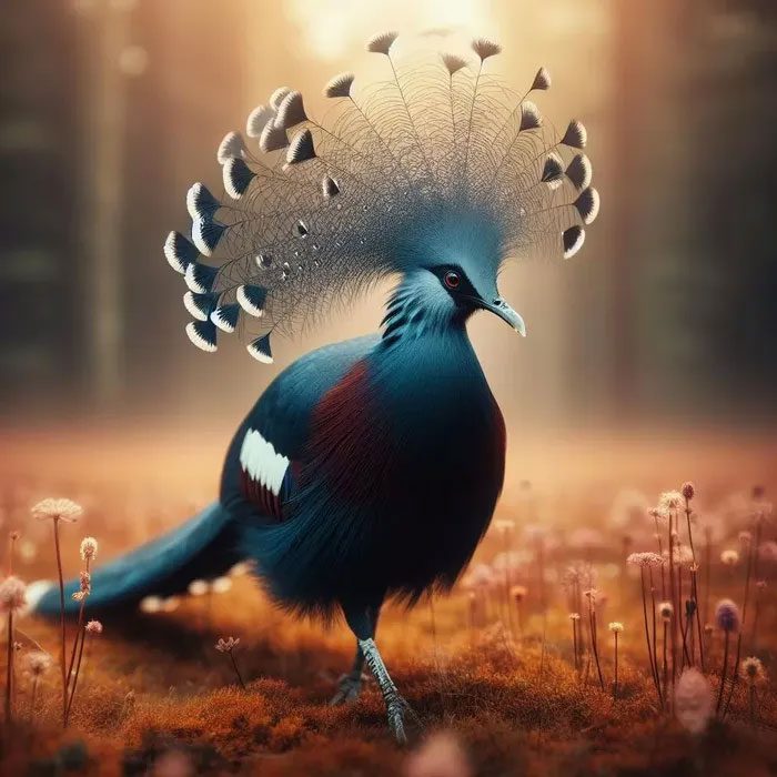 Victoria Crowned Pigeon