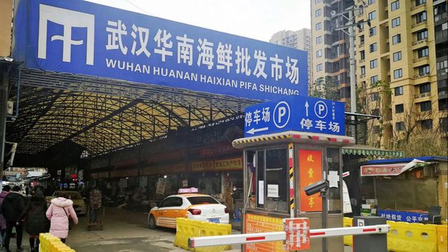 Huanan Seafood Market - the first place where the new virus was detected