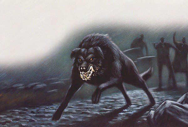 The story of the Black Dog Phantom in England