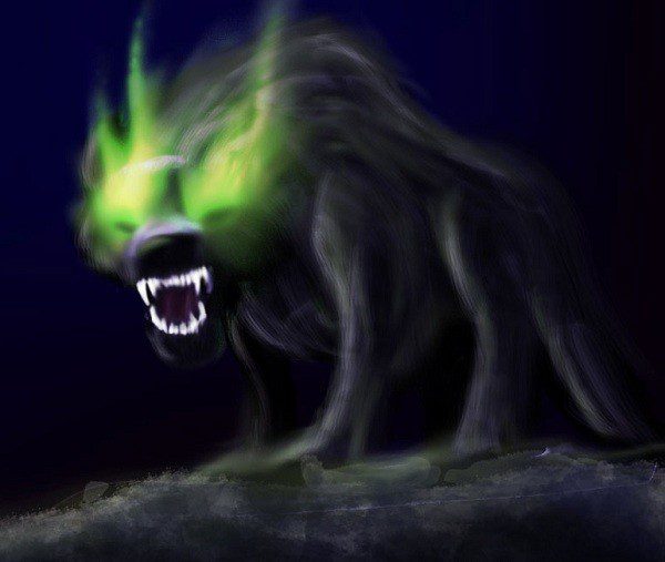 The story of the Black Dog Phantom in England