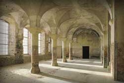 cistercian monastery in fontenay france 1769