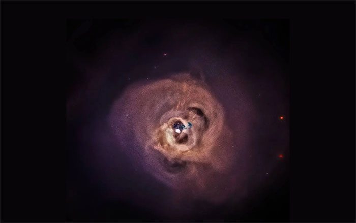 Monster black hole in the Perseus galaxy cluster