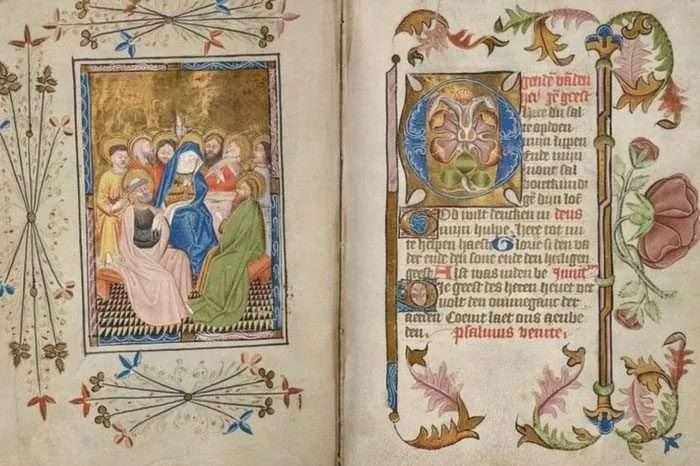 Rothschild Prayer Book compiled by Flemish scholars in the early 1500s.