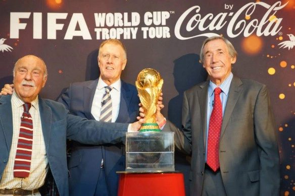 This trophy has visited Vietnam as part of the FIFA World Cup Trophy program