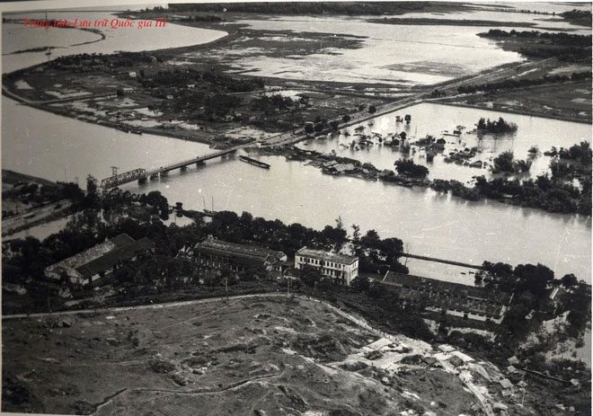 Flooding in Dap Cau, Thi Cau (Bac Ninh).