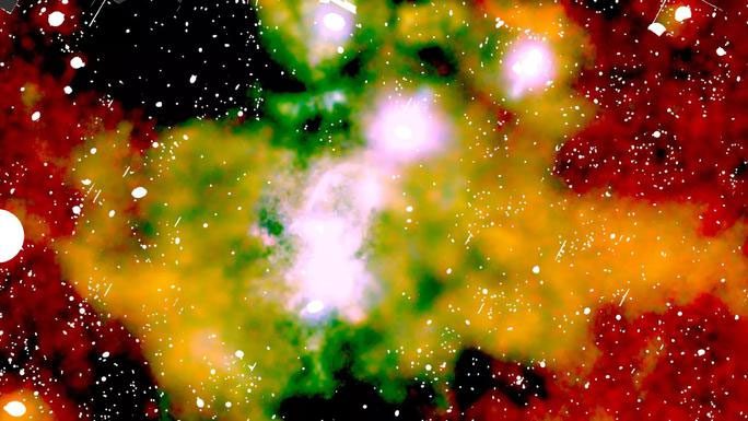 The center of the Milky Way shows many strange and unknown things beyond the giant black hole