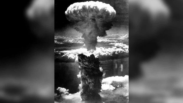 On August 8, 1945, the U.S. military dropped an atomic bomb on Nagasaki, Japan.