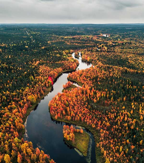 The tiny island Kotisaari in all four seasons, as beautiful as a fairy tale