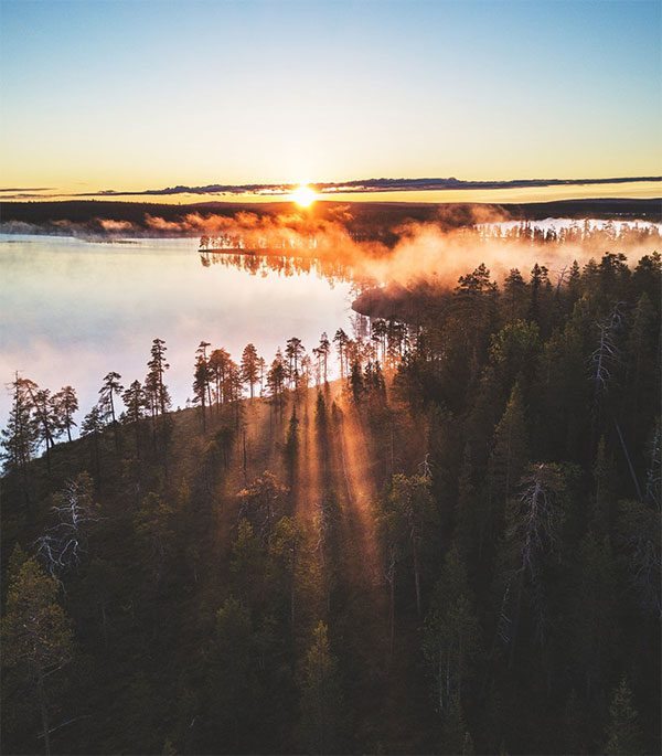 The tiny island Kotisaari in all four seasons, as beautiful as a fairy tale