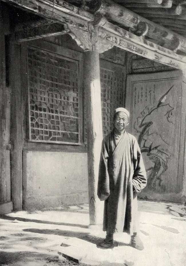 Wang Yuanlu, the monk who discovered the Diamond Sutra in the Cave of Heavenly Buddha.