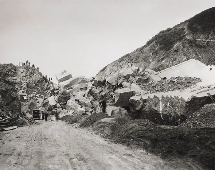 Remnants of the St. Francis Dam