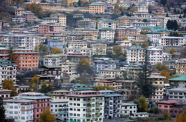 Thimphu, the capital of Bhutan, is one of the most developed areas of the country.