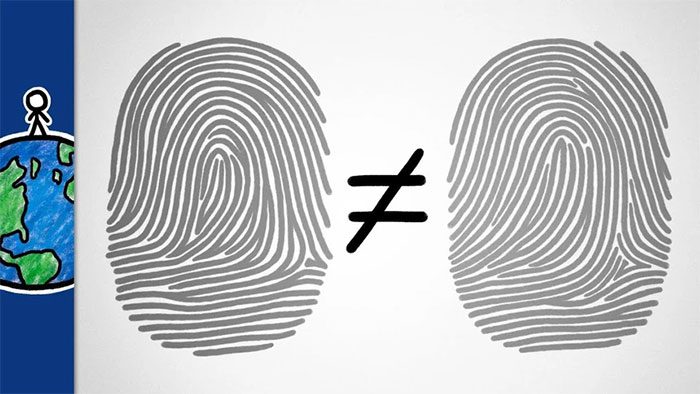 Fingerprints also have low reproducibility.