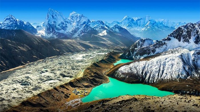 The Himalayan region spans across 8 countries