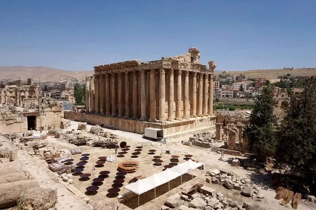 The Temple of the Sun at Baalbek