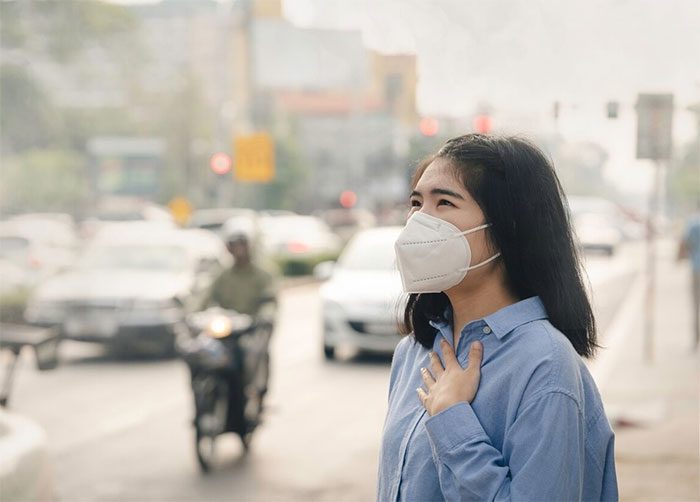 Polluted air has a significant impact on cardiovascular health