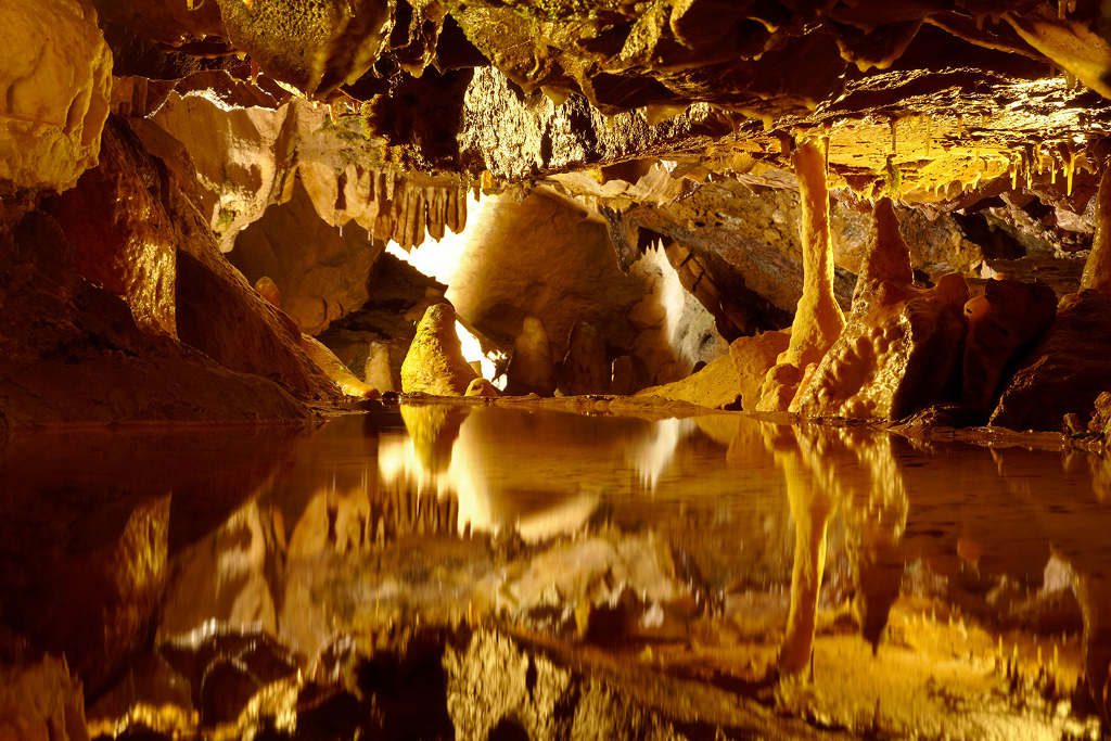 Gough Cave in Somerset is one of the "alien" locations in England