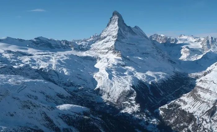 Matterhorn Peak in the Alps.