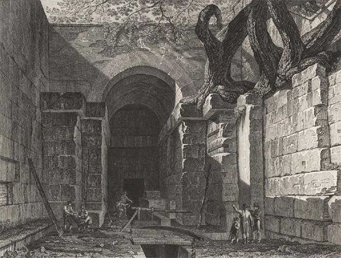 The Romans mobilized 30,000 workers to build the Albano Emissary tunnel.