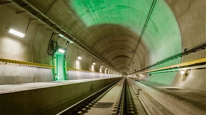 Gotthard Base Tunnel, Switzerland