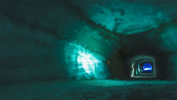 Langjokull Glacier Tunnel, Iceland