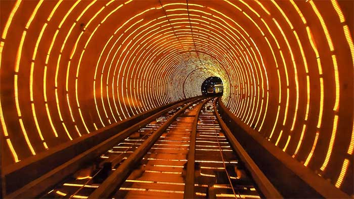 Shanghai Tunnel, China