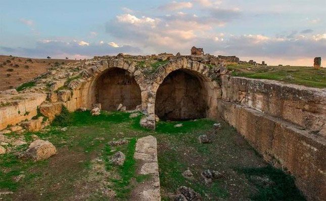 One of the "entrances to the underground world" of the ancient castle