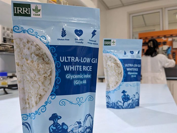 IRRI's ultra-low glycemic index rice sample