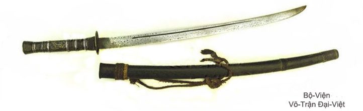 Short sword from Vietnam during the 18th-19th century.