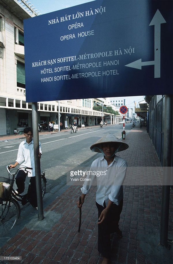 On Trang Tien Street.