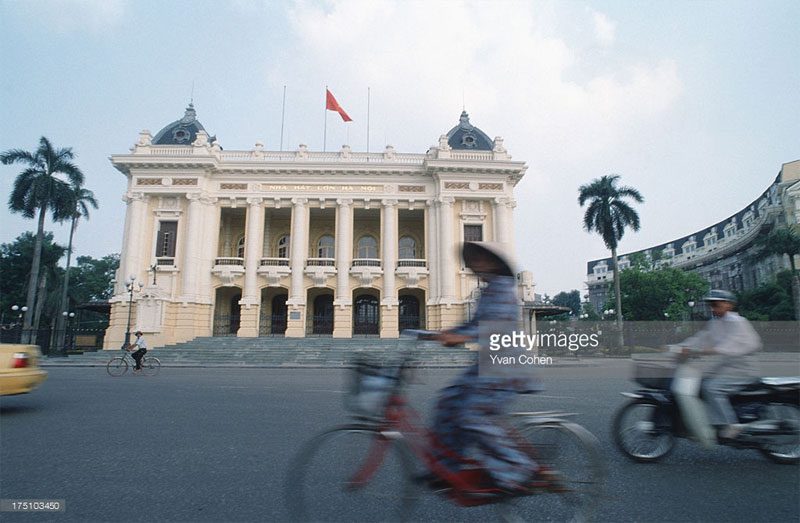 The Hanoi Opera House.